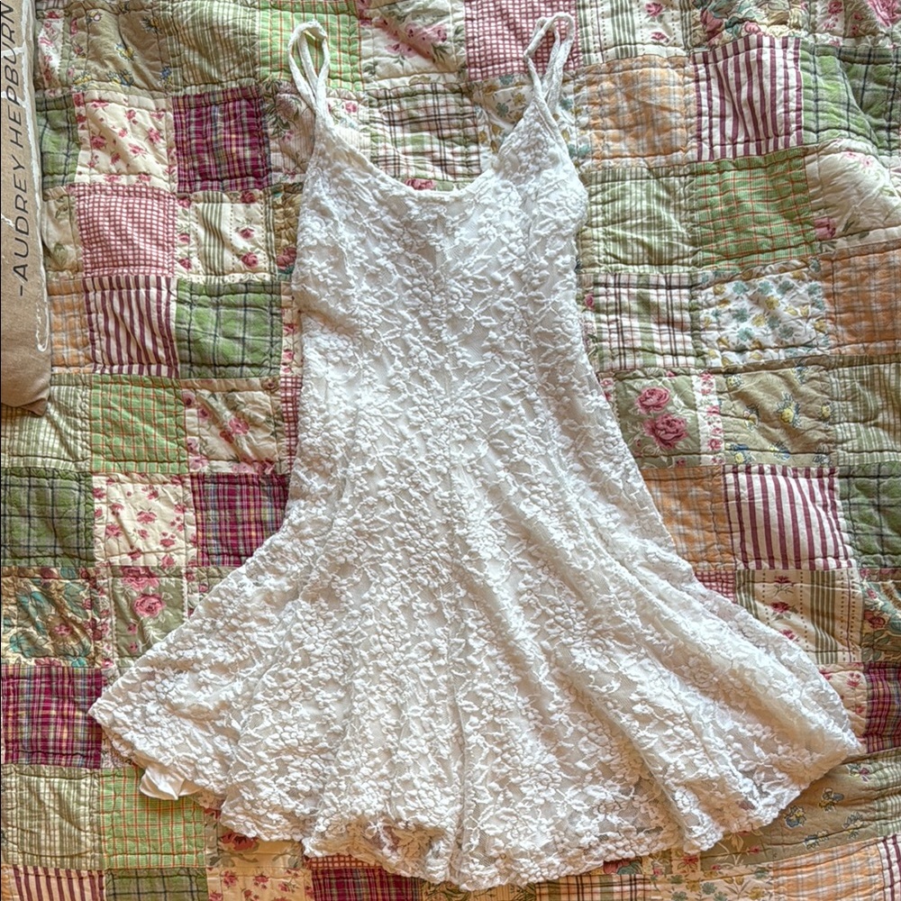 White Lace Dress